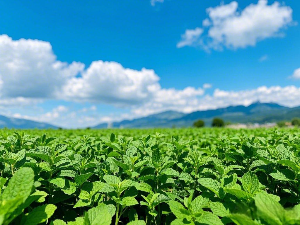 薄荷种植基地